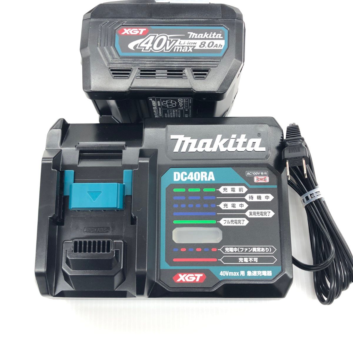 ДДMAKITA マキタ 充電器 S BL4080F付き 充電回数３回 DC40RA