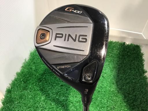 ピン G400 STRETCH 3W フェアウェイウッド FW PING TOUR 173-75 FW フレックスS メンズ 男性用 右利き 右用 Dランク ゴルフクラブ