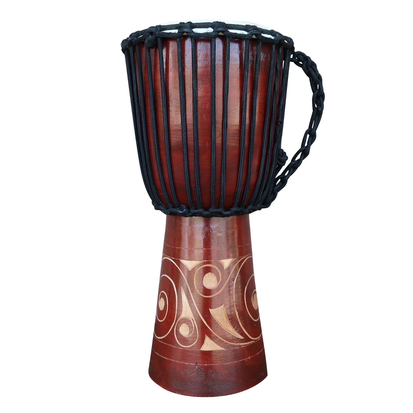 ジヤンベ 40cm カービングモデル Djembe アジアン雑貨 バリ雑貨