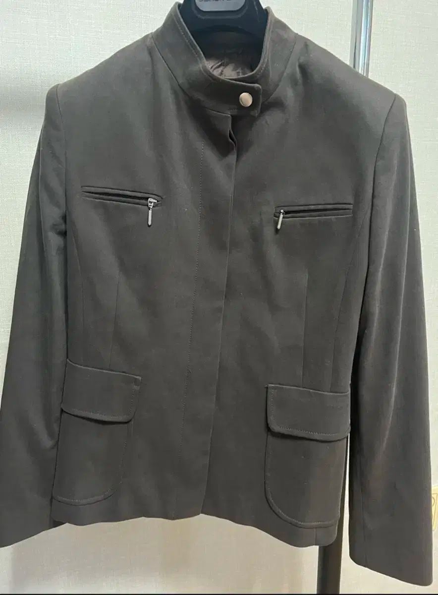 イタリア ブラウン レディース ジャケット ズボン セットアップ