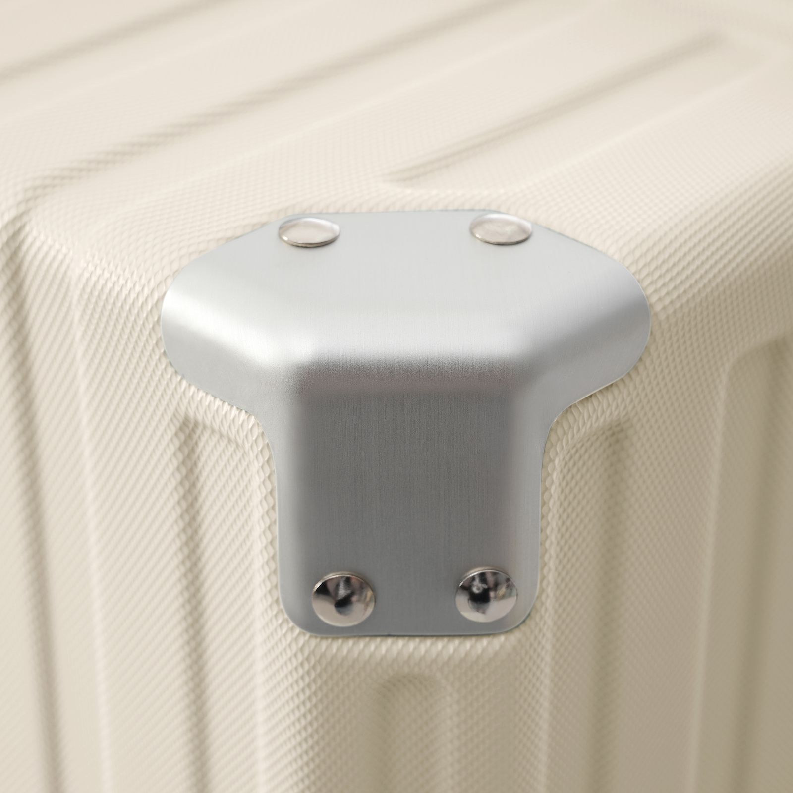 スーツケース Mサイズ キャリーケース キャリーバッグ Mサイズ ストッパー付き アルミコーナーパッド 3日 7日 大容量超軽量 軽い おしゃれ かわいいダブルキャスター 中型 ファスナー GC DECORATOM_COM_BR