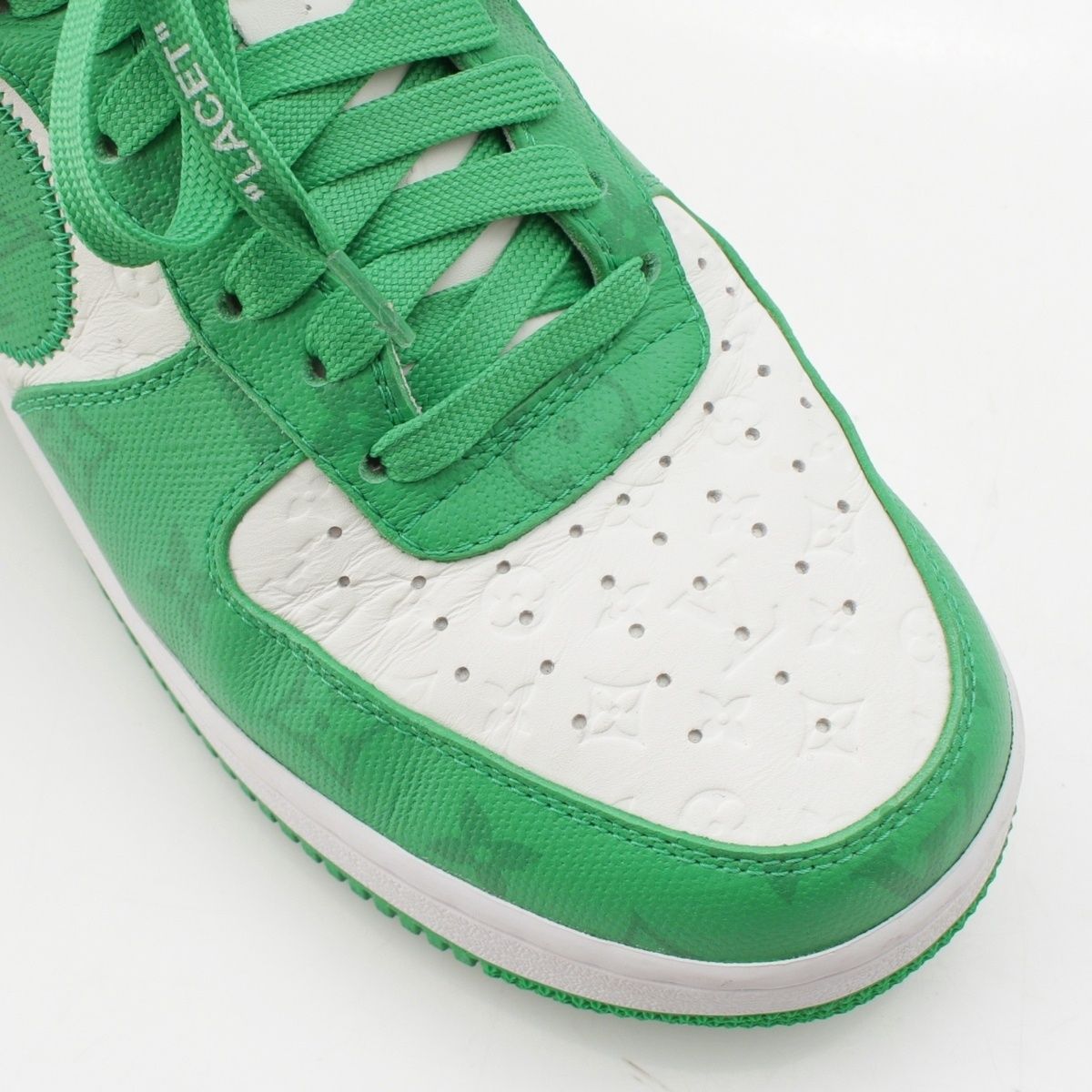 ナイキ＆ルイ・ヴィトン×エアフォース1ホワイト＆ジムグリーン