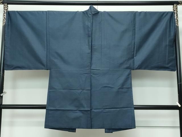 平和屋着物□極上 男性 本場大島紬 アンサンブル キングサイズ 100亀甲