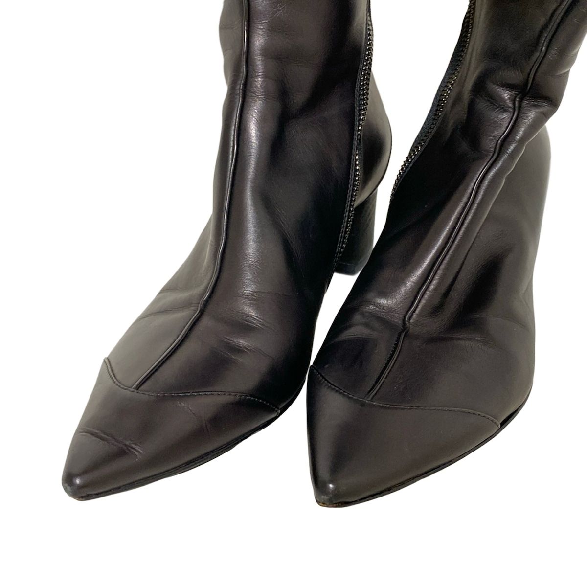 ジョルジオアルマーニ⭐︎ロングブーツ⭐︎新品 GIORGIOARMANI(ジョルジオアルマーニ) ロングブーツ 36