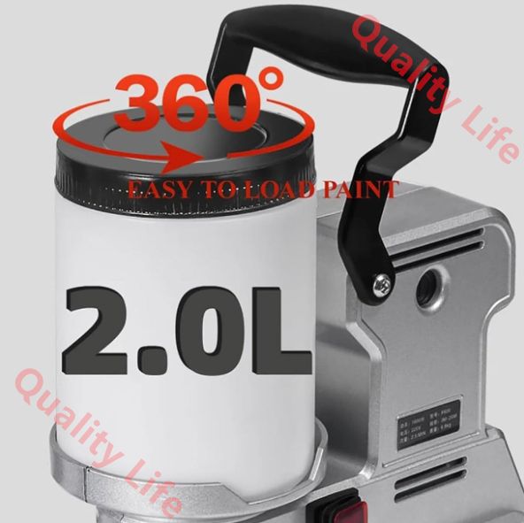 1600Wポータブルエアレスペイントスプレー 電動ペイントスプレーガン