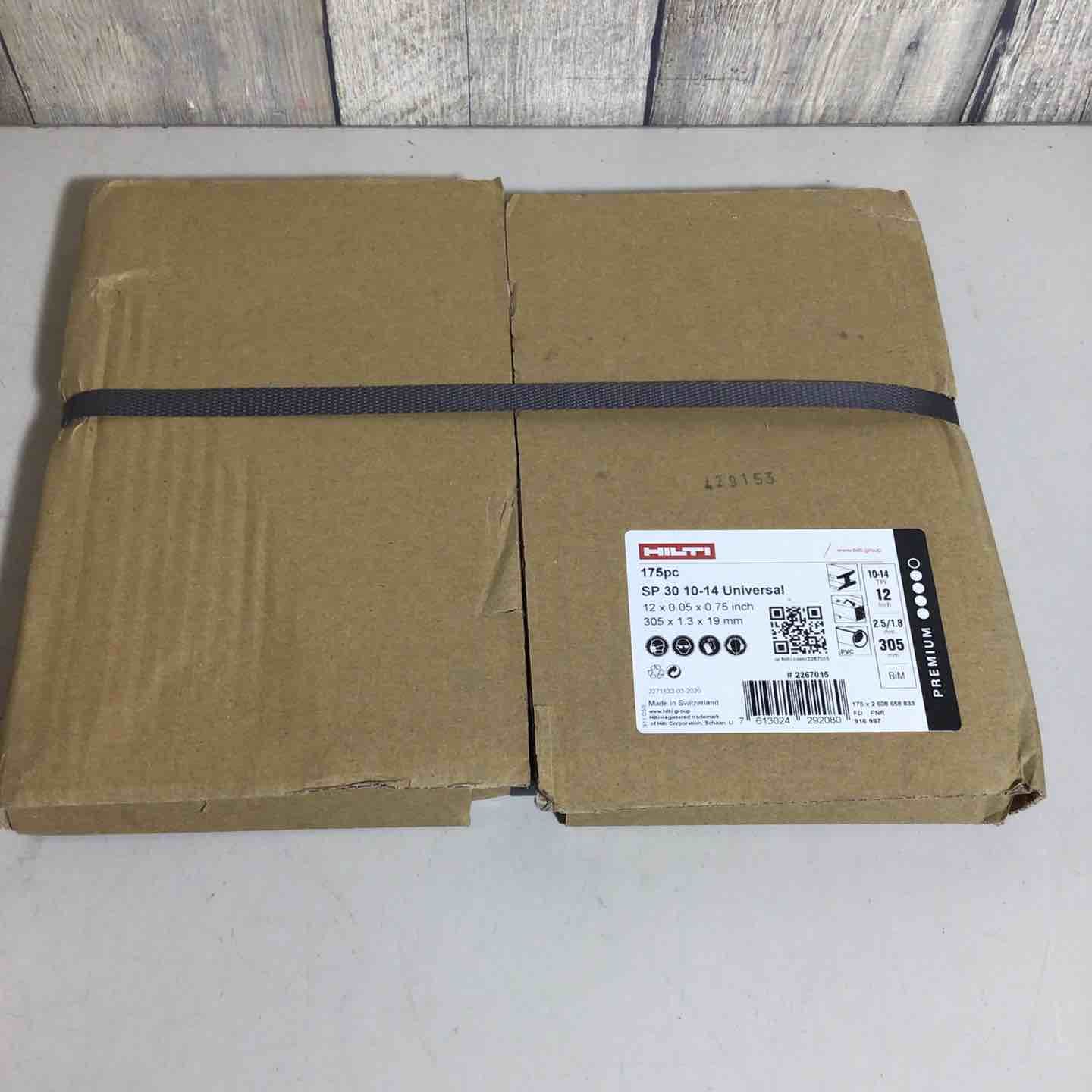 ♥品 未開封 ヒルティ HILTI セーバーソー レシプロソー ブレード SP30-10|14 Universal 175枚 305×1.3×19mm 戸田店