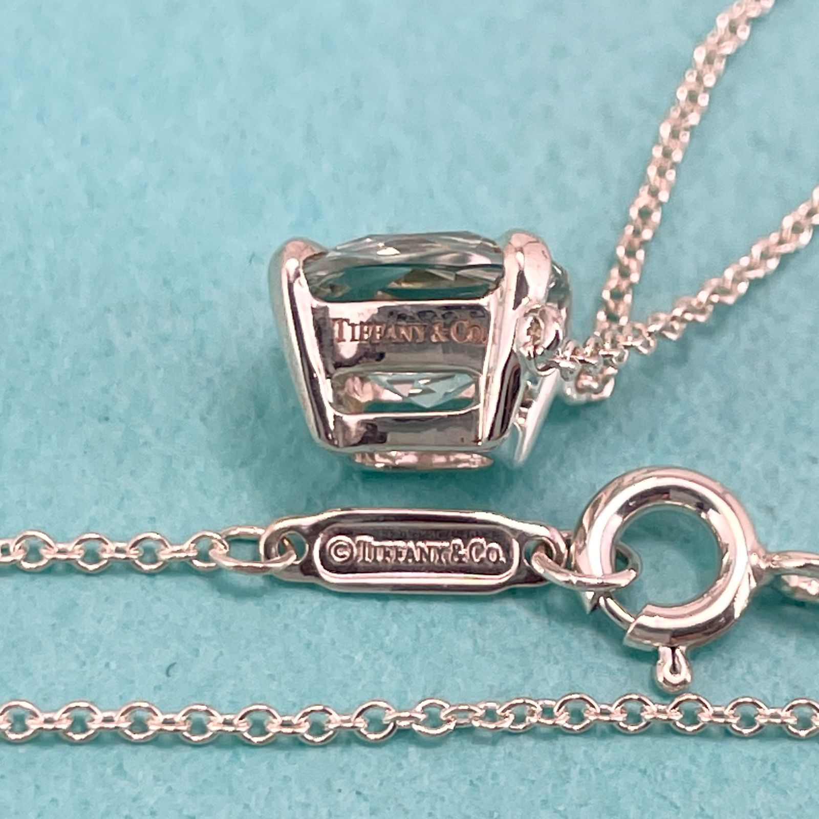 Tiffany スパークラー　アメジスト　シルバーネックレス　Ag925 Tiffany スパークラー アメジスト シルバーネックレス Ag925