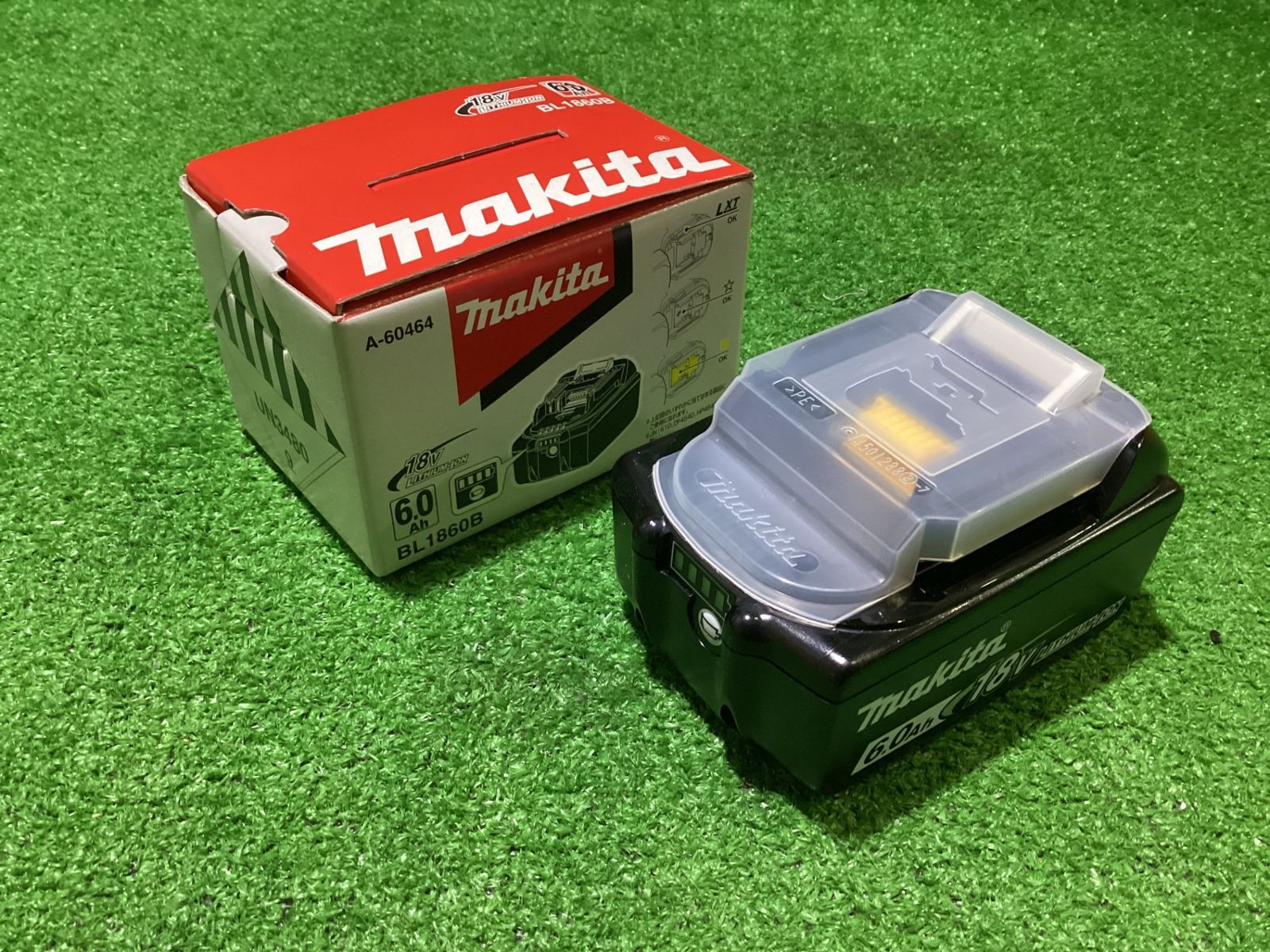 マキタ BL1860B 18V6.0Ah 純正バッテリ 箱に凹み有 コ-11