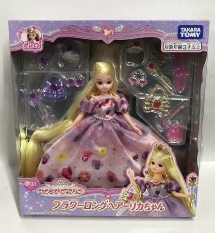 タカラトミー ファンタジープリンセス ファンタジープリンセス フラワーロングヘアーリカちゃん LD-31