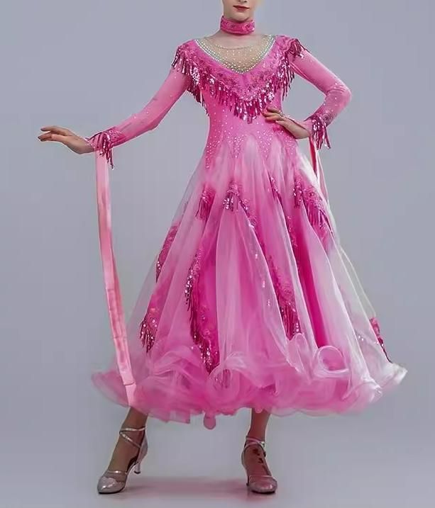 社交ダンスドレス モダンダンス キラキラ ショップ オーダーメイド