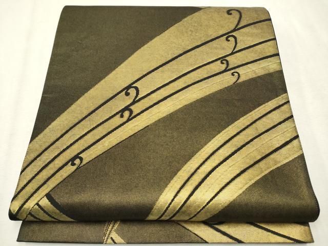 平和屋着物●澤屋重兵衛　六通柄袋帯　吉祥文　金糸　引箔　正絹　逸品　CAAV7077hy 平和屋着物○澤屋重兵衛 六通柄袋帯 吉祥文 金糸 引箔 正絹 逸品