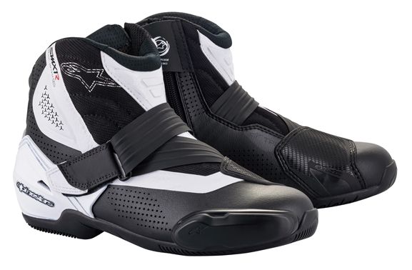 【新品・2営業日で発送】ALPINESTAR アルパインスターズ 【必ず購入前に仕様をご確認下さい】SMX-1 R v2 VENTED BOOT 12 BLACK WHITE 42