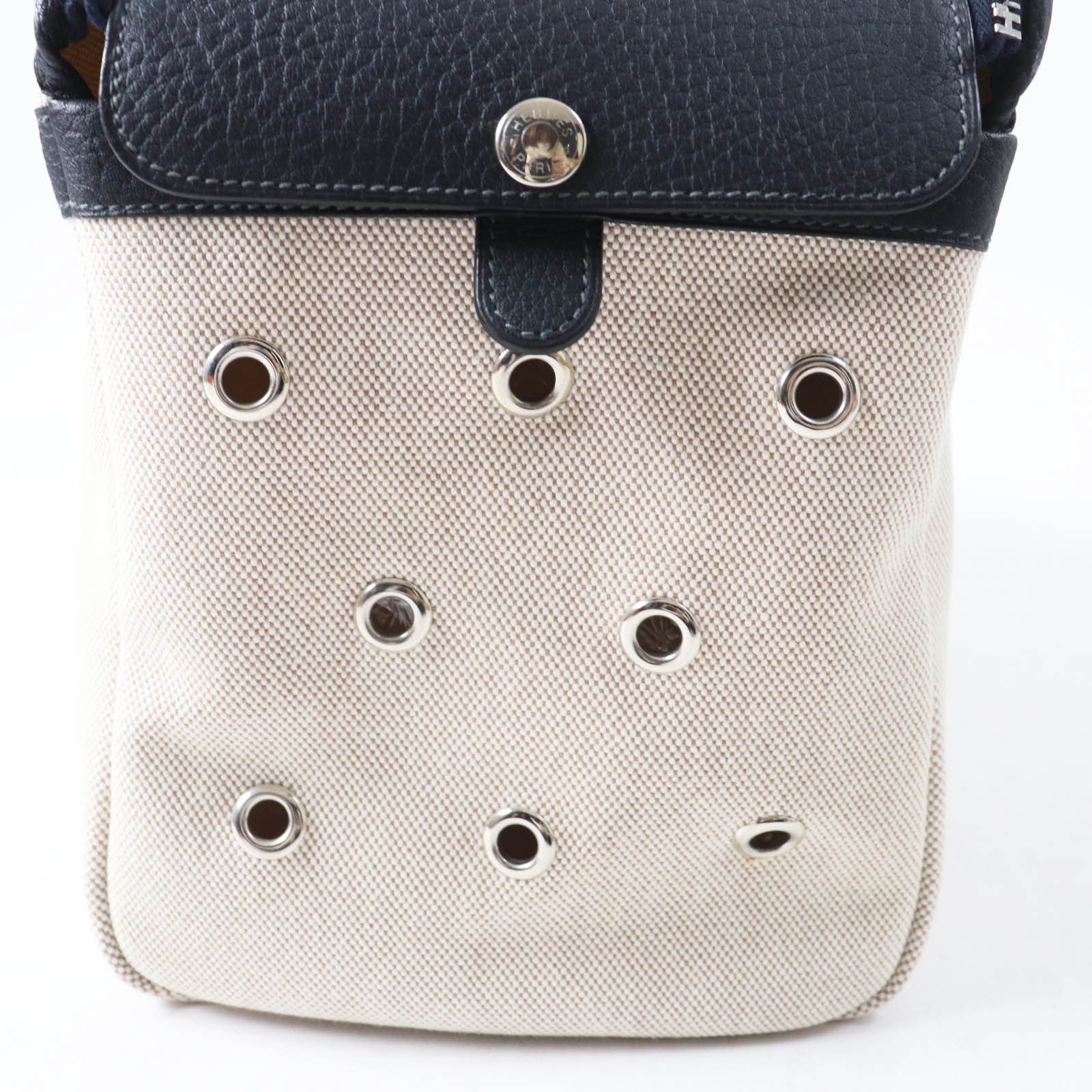 HERMES キャリーバッグ サック・ド・トランスポール・プール シアン