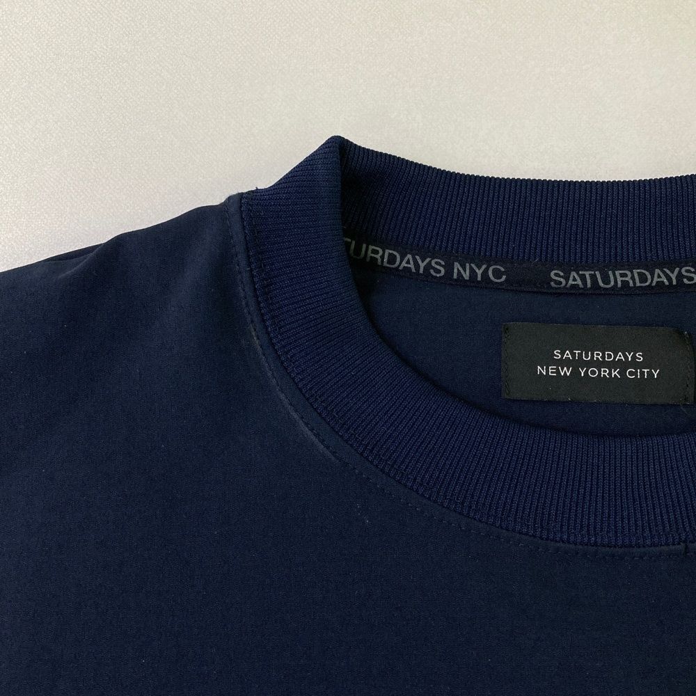 サイズ XL SATURDAYS GOLF サタデースゴルフ 長袖プルオーバー ジャケット ネイビー系 240101521535 ゴルフウェア メンズ ストスト LLC-HASEGAWATOSO_COM