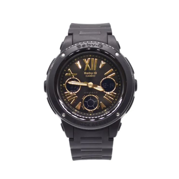【新品未使用】CASIO BABY-G BGA-150（No.5257）ブラック 美品】CASIO BABY-G BGA-150（5257） ブラック - メルカリ