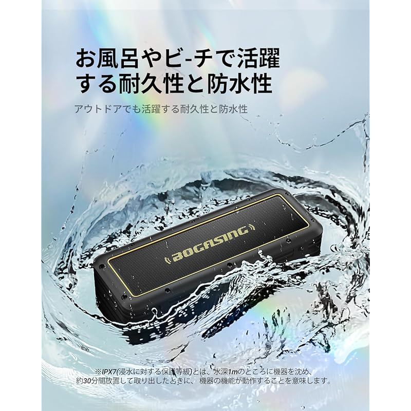 大音量サウンド 重低音強化