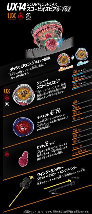 タカラトミー BEYBLADE X ベイブレード UX-14 スターター
