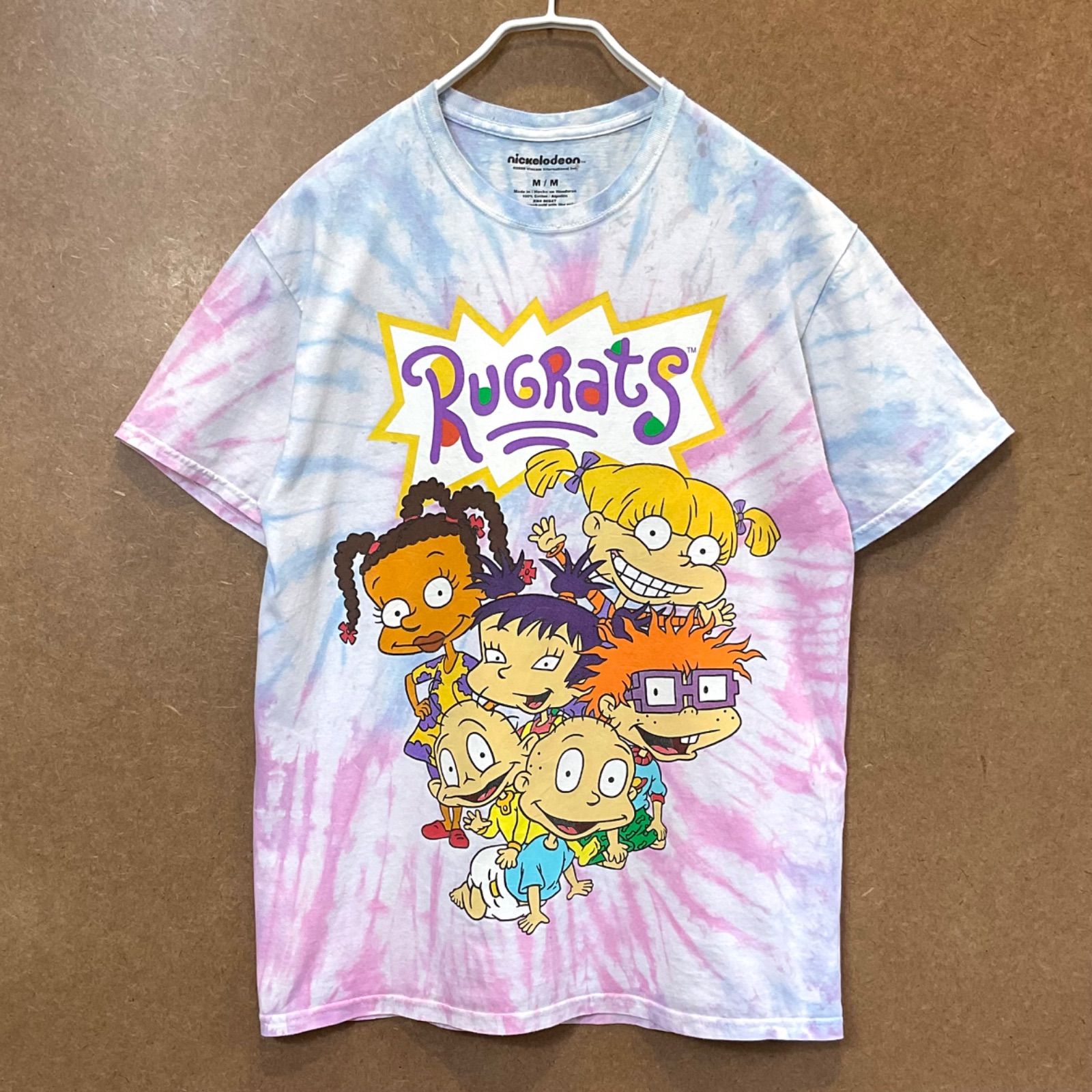 US古着 ラグラッツ TVアニメキャラ ビッグプリント半袖tシャツ