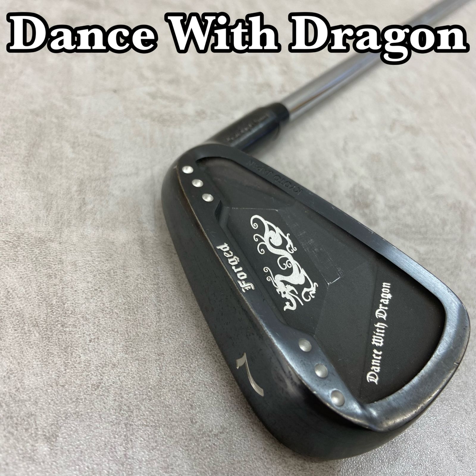 Dance With Dragon - Dance　with　Dragon ダンスウィズドラゴン　メンズゴルフ7番アイアン　スチール　S200　右利き用　D-7　37インチ　446g Dance with Dragon ダンスウィズドラゴン メンズゴルフ7番