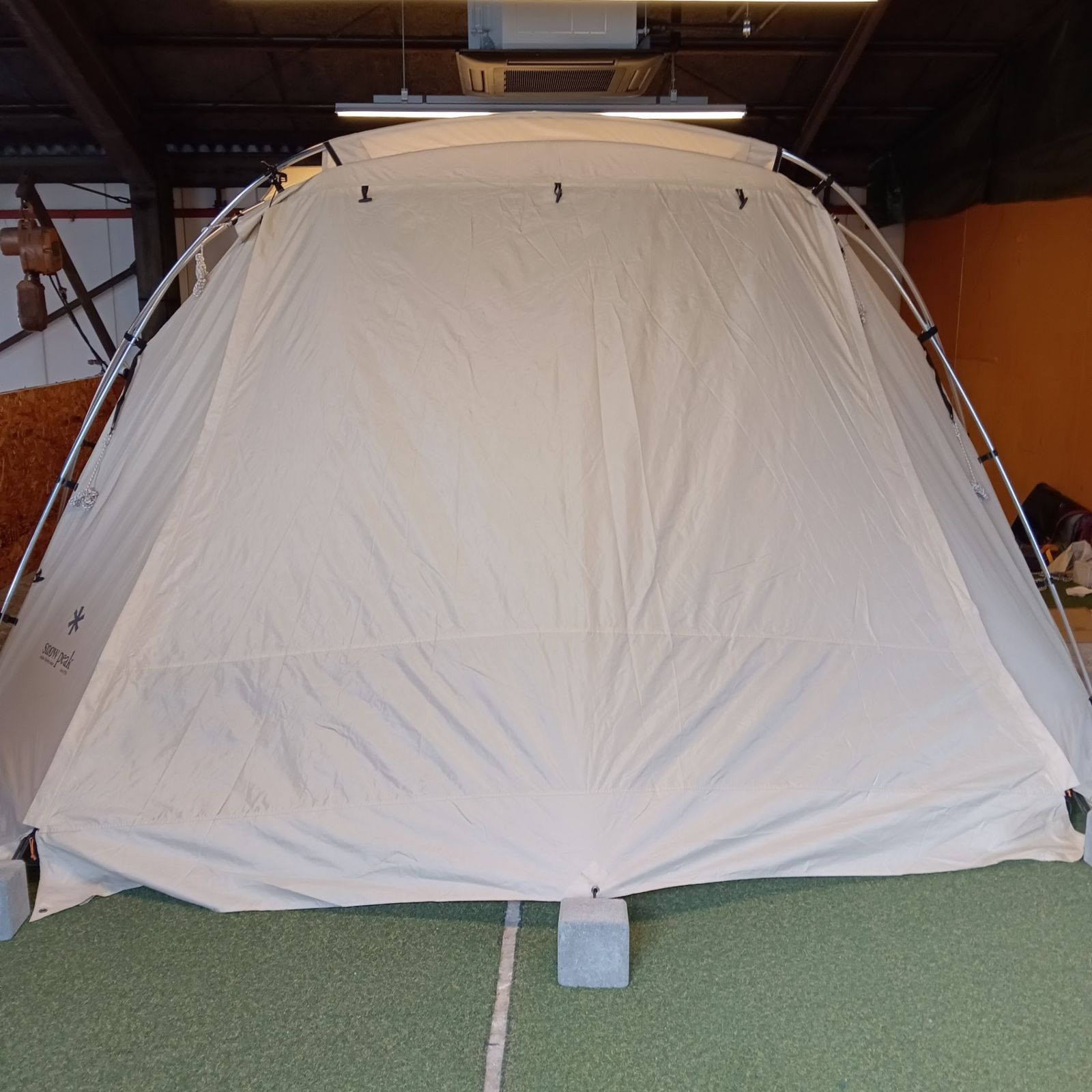 ランドロック アイボリー アップライトポール付きスノーピーク snowpeak