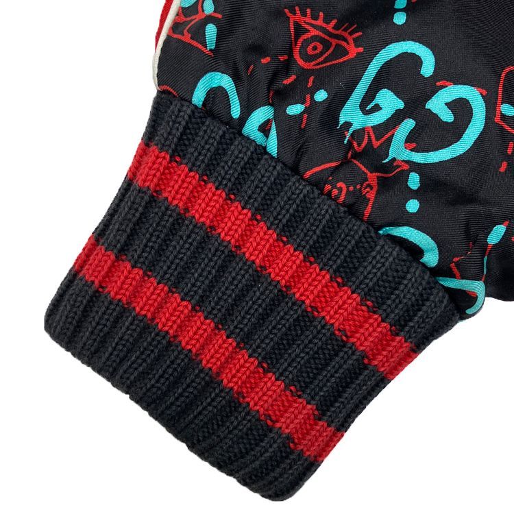 GUCCI カラフル柄 フード付きジャケット 18/24 Gucci Full zip hooded jacket | The Fashion Square