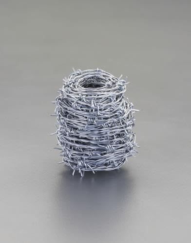 1.9mmx100m| 14 有刺鉄線 亜鉛メッキ EA951AV-21