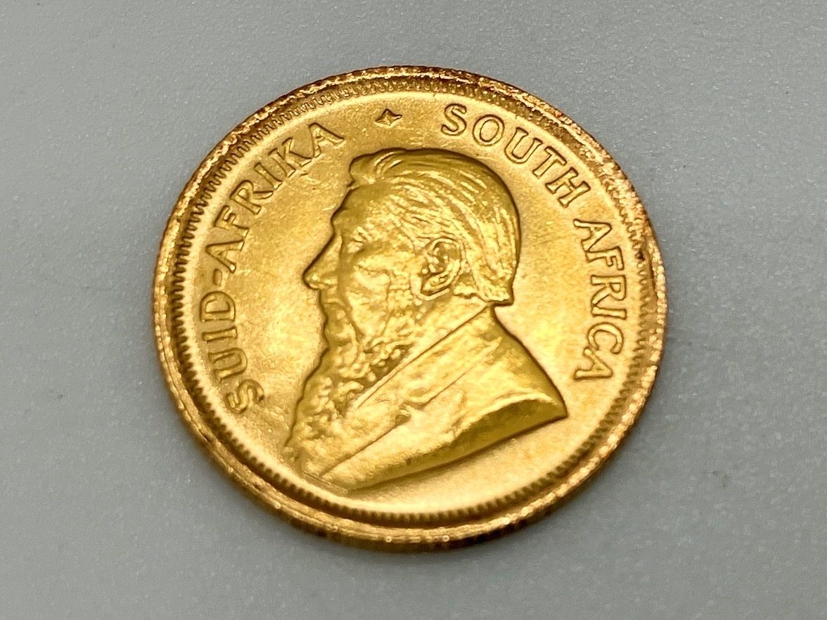 K22 クルーガーランド金貨 1/10oz 3.4g ｜貨幣