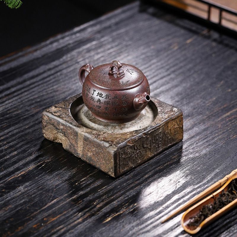 朱泥 急須 在銘 茶器煎茶器 未使用品】中国 朱泥 急須 急須 茶器 在銘 唐物 煎茶道具 茶道