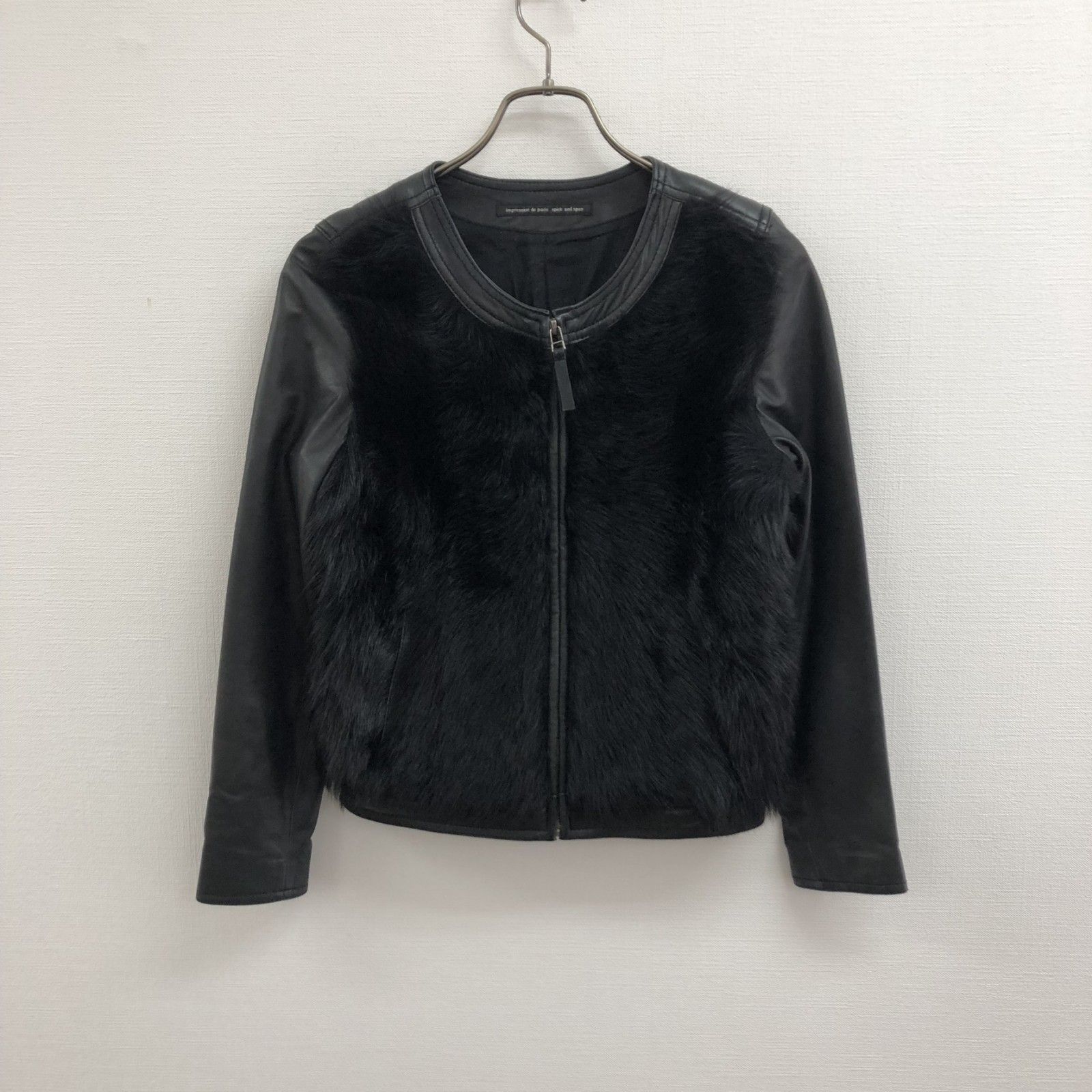 Spick and Span】スピックアンドスパン 黒系 ライダース