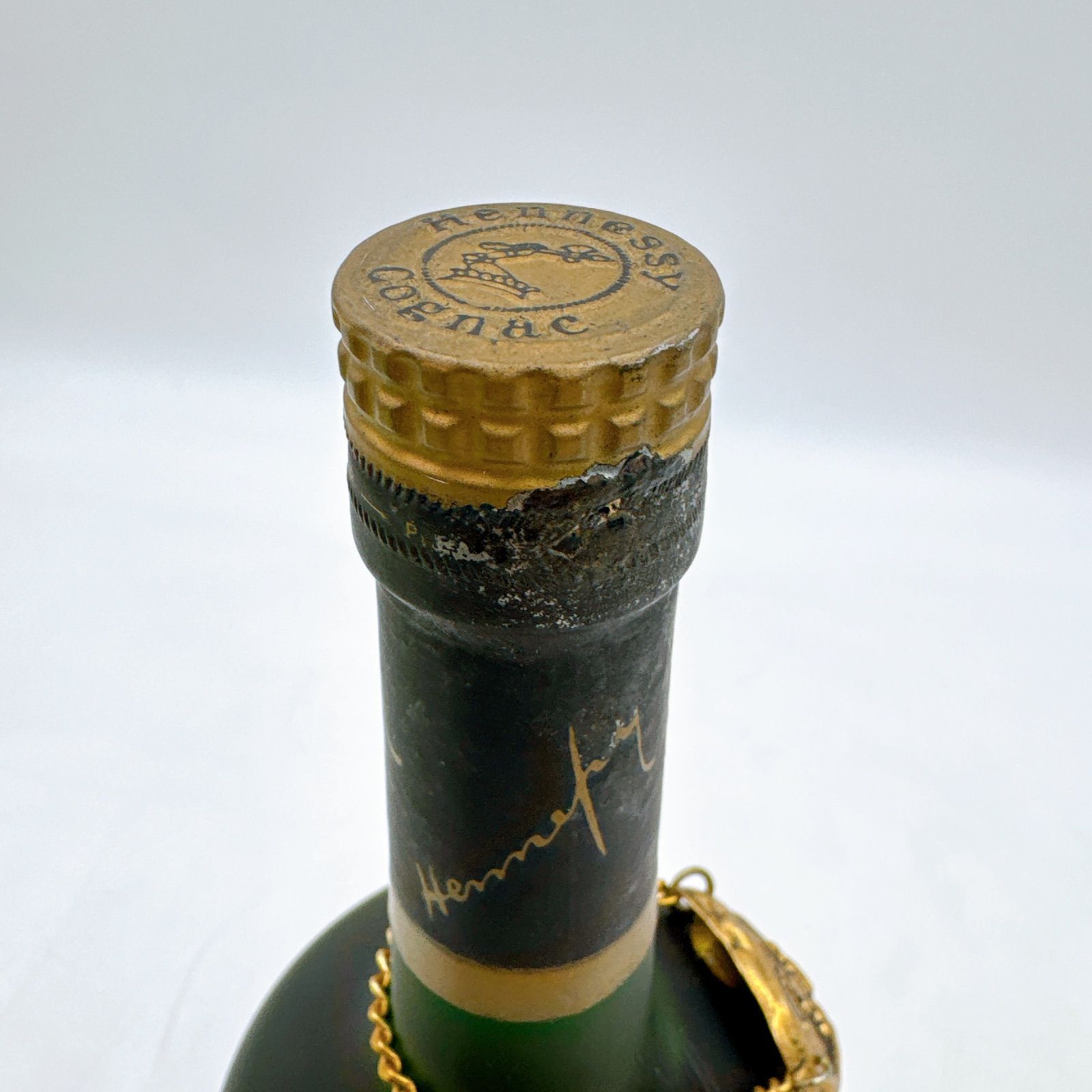 未開栓】NAPOLEON Hennessy ショップ コニャック 金キャップ