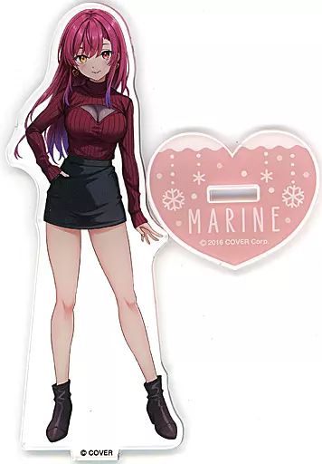 【中古】本体のみ)宝鐘マリン /デート服衣装 ホロライブ　ローソン　HMV　Loppiアクリルパネル[22][240022196978] 中古】アクリルスタンド・アクリルパネル 宝鐘マリン(デート服衣装