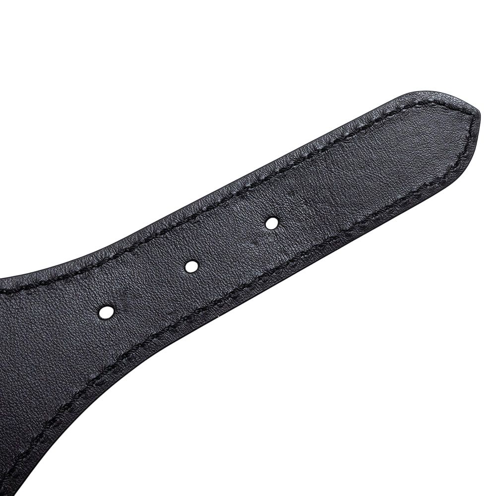 クリスチャンディオール エンブロイダリー ロゴバックル ベルト #80