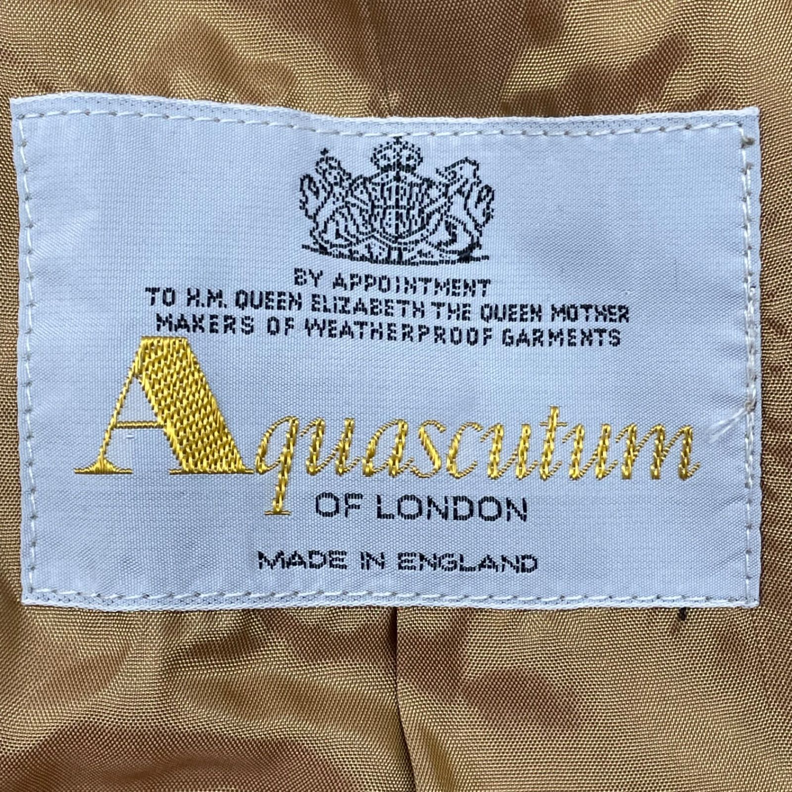 Aquascutum アクアスキュータム トレンチコート オールド ビンテージ