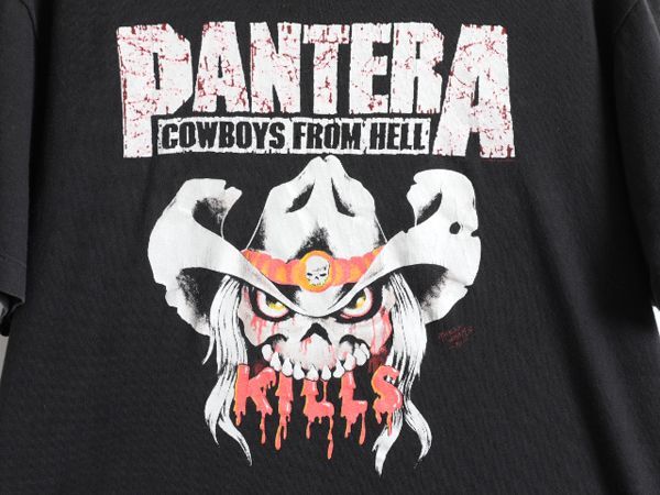 お得なクーポン配布中!】 90s USA製 PANTERA パンテラ ツアー プリント