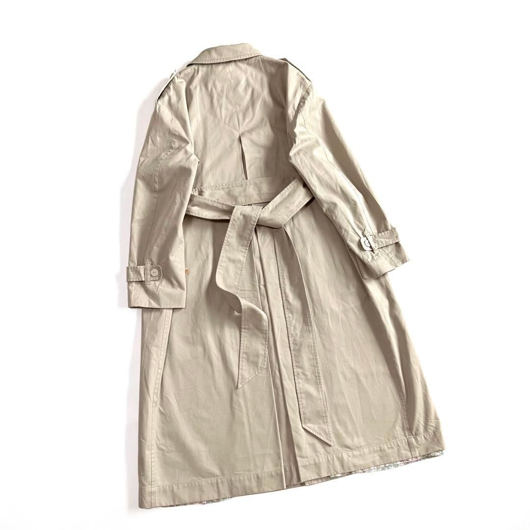Porter des boutons トレンチコート リバティ裏地 日本製 ベージュ
