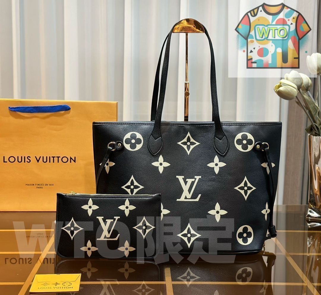 【未使用品】ルイ・ヴィトン　トートバッグ LOUIS VUITTON ルイヴィトン トートバッグ レディース ベージュ