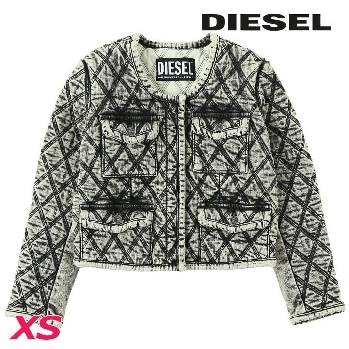 新品・未使用 ディーゼル DIESEL [XSサイズ] キルティングデニム