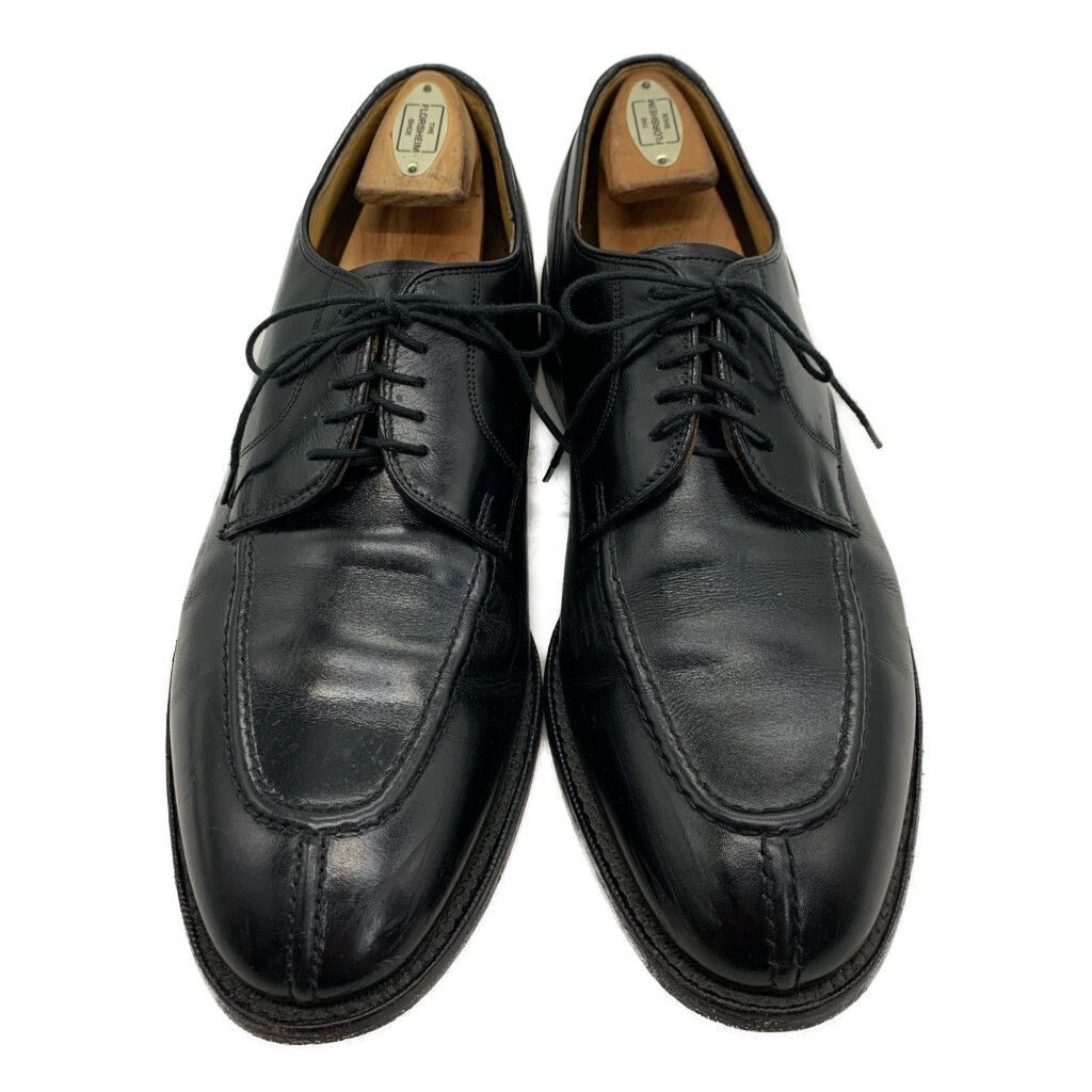 ジョンストン＆マーフィー Uチップ 25 黒 外羽根