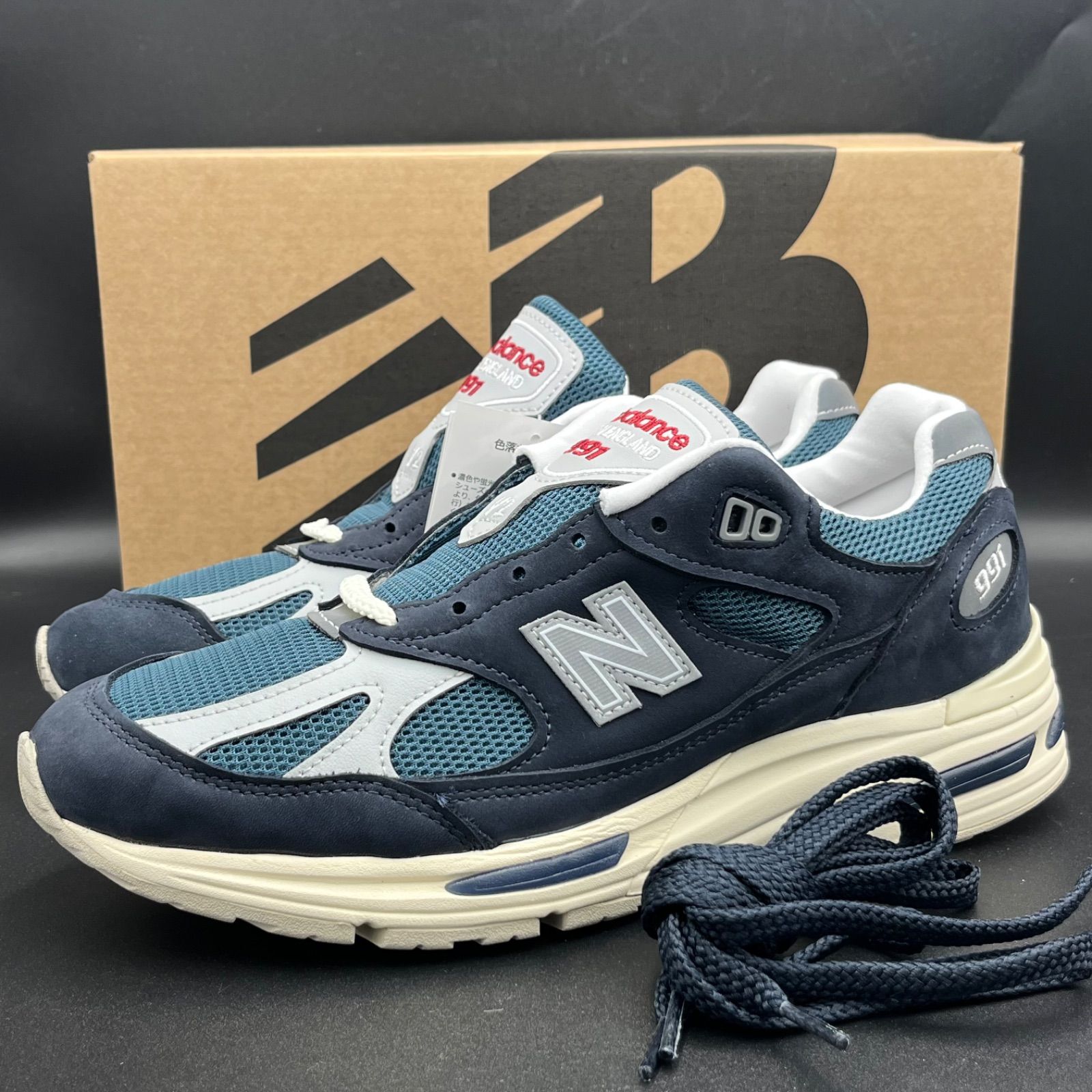 新品 25cm New Balance 991V2 