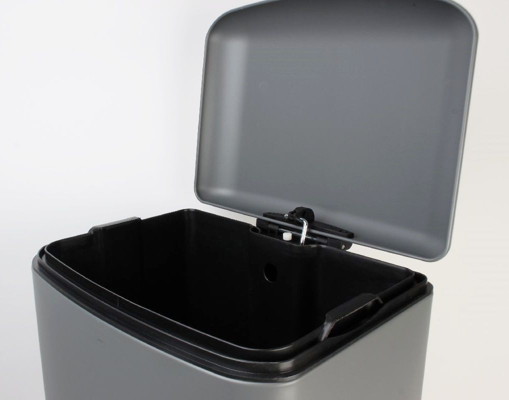 Kela ペダルビン Davino 30L グレー 10934 ペダル式 ゴミ箱 大容量 キッチン ケラ R2412-147