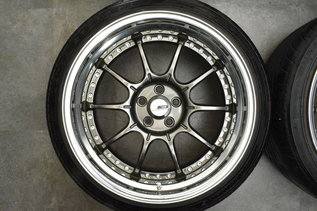 超深リム バリ溝】SSR プロフェッサー SP5 18in 9.5J +43 PCD100 ナンカン 225/40R18 レクサス CT200h 30  50 プリウス カローラツーリング 86 インプレッサ レガシィ BRZ - メルカリ