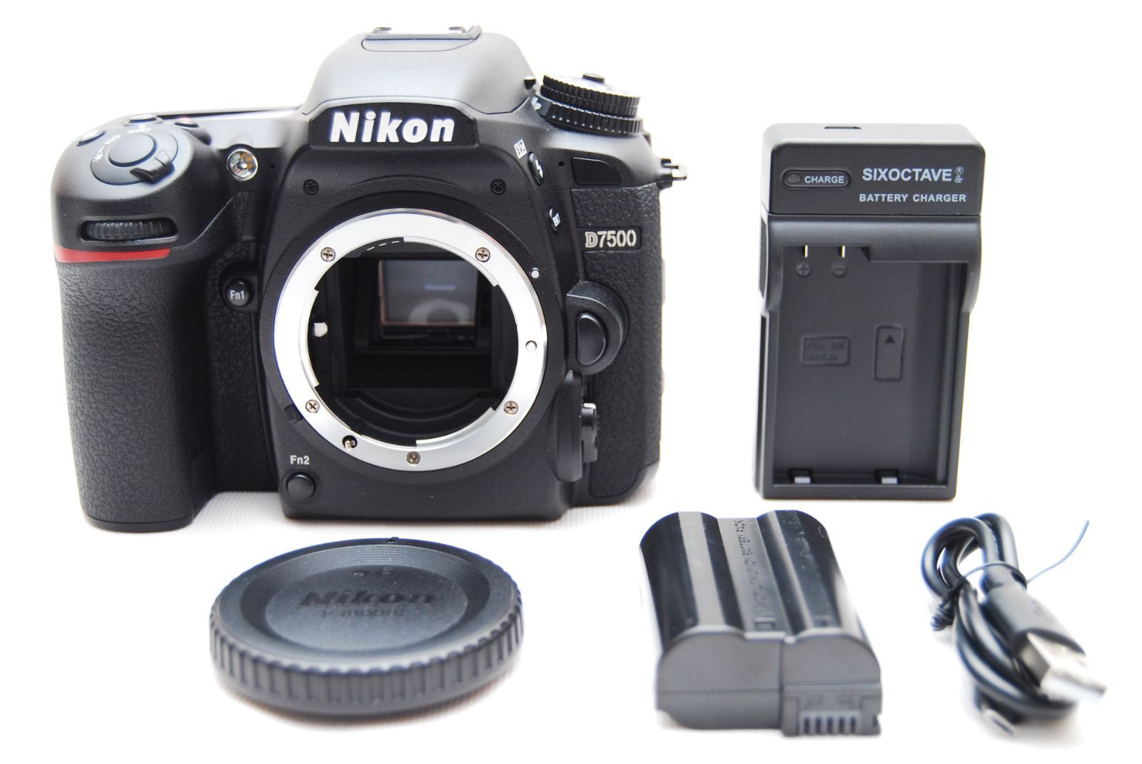 ☆極上美品 ショット数4093回 Nikon D7500 ボディ ブラック