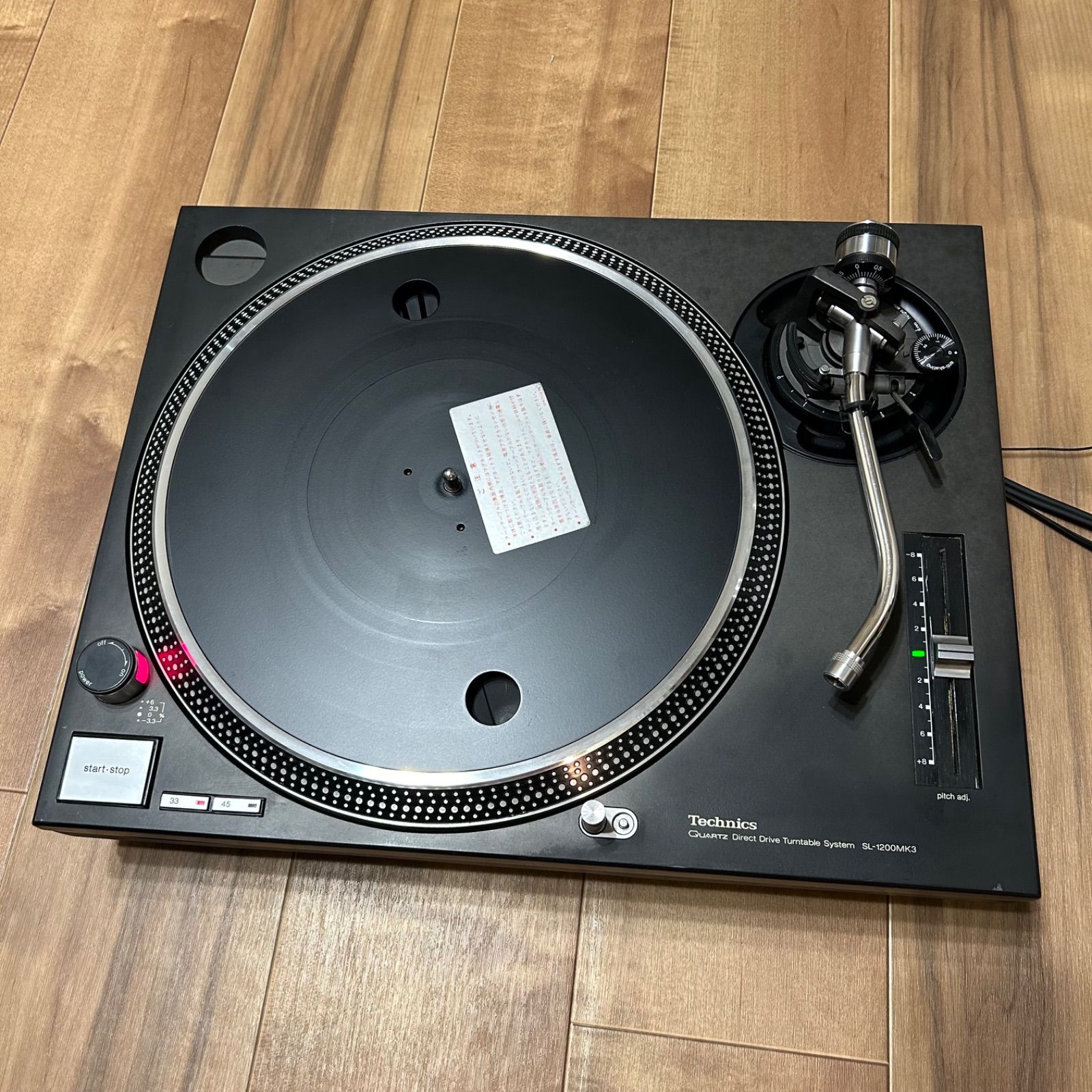 Technics SL-1200MK3D 針つき