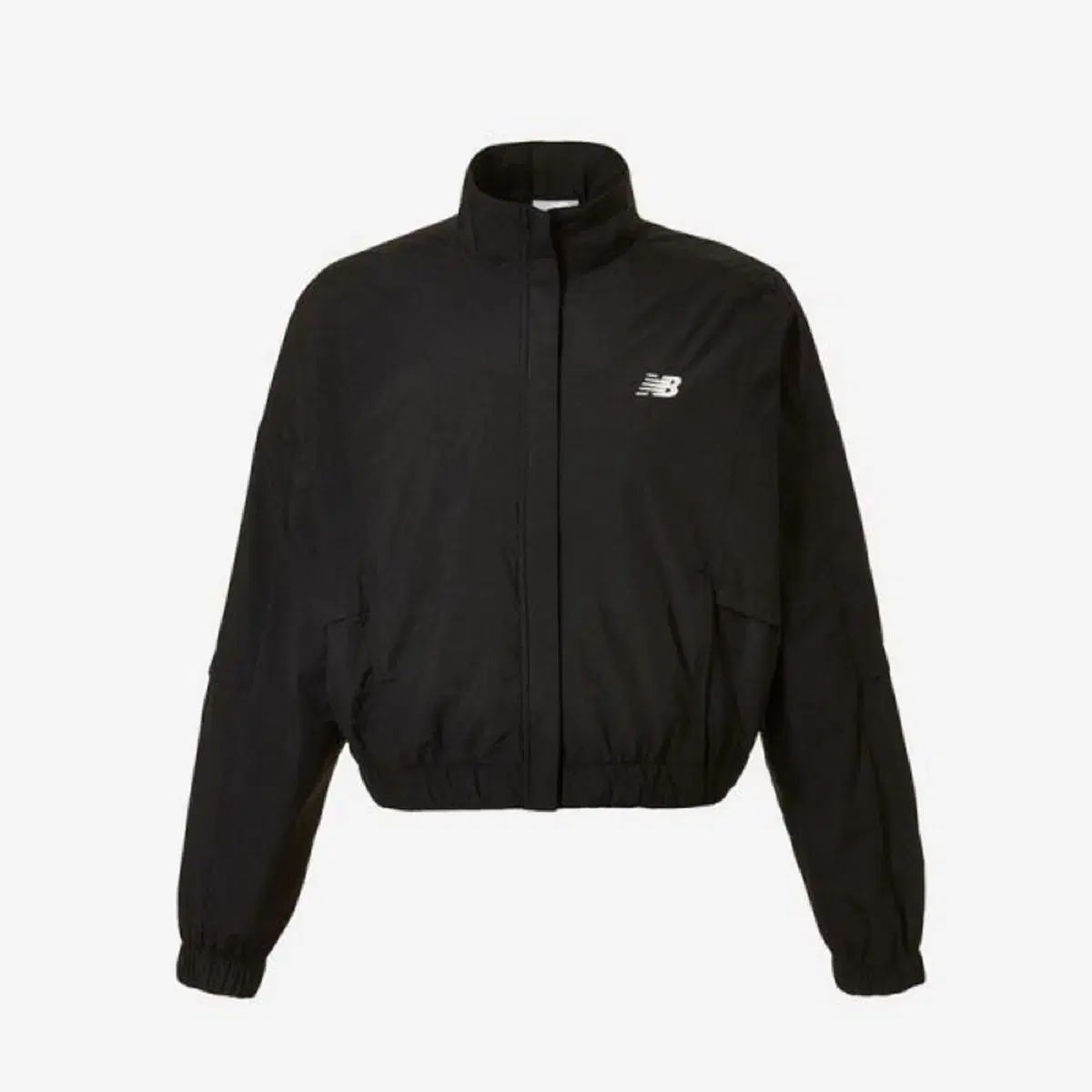 New Balance ニューバランス 黒 クロップド ジャケット S size