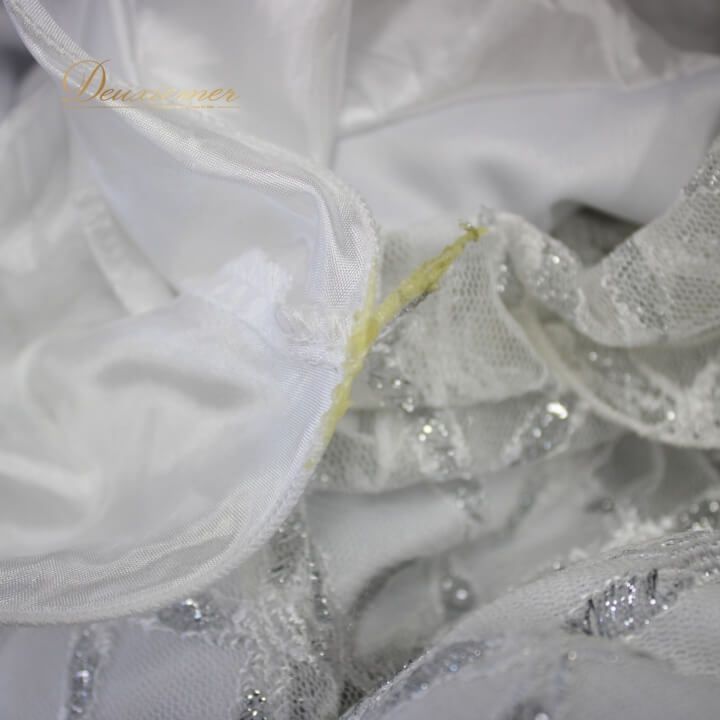 社交ダンス 衣装 ドレス ワンピース レッスンウェア レディース オールシーズン ICHIOKU イチオク ホワイト系 シルバー系 白 銀 長袖 チョーカー 光沢 きらきら ラインストーン フェミニン レース素材 パーティー 発表会 着心地 LLC-HASEGAWATOSO_COM