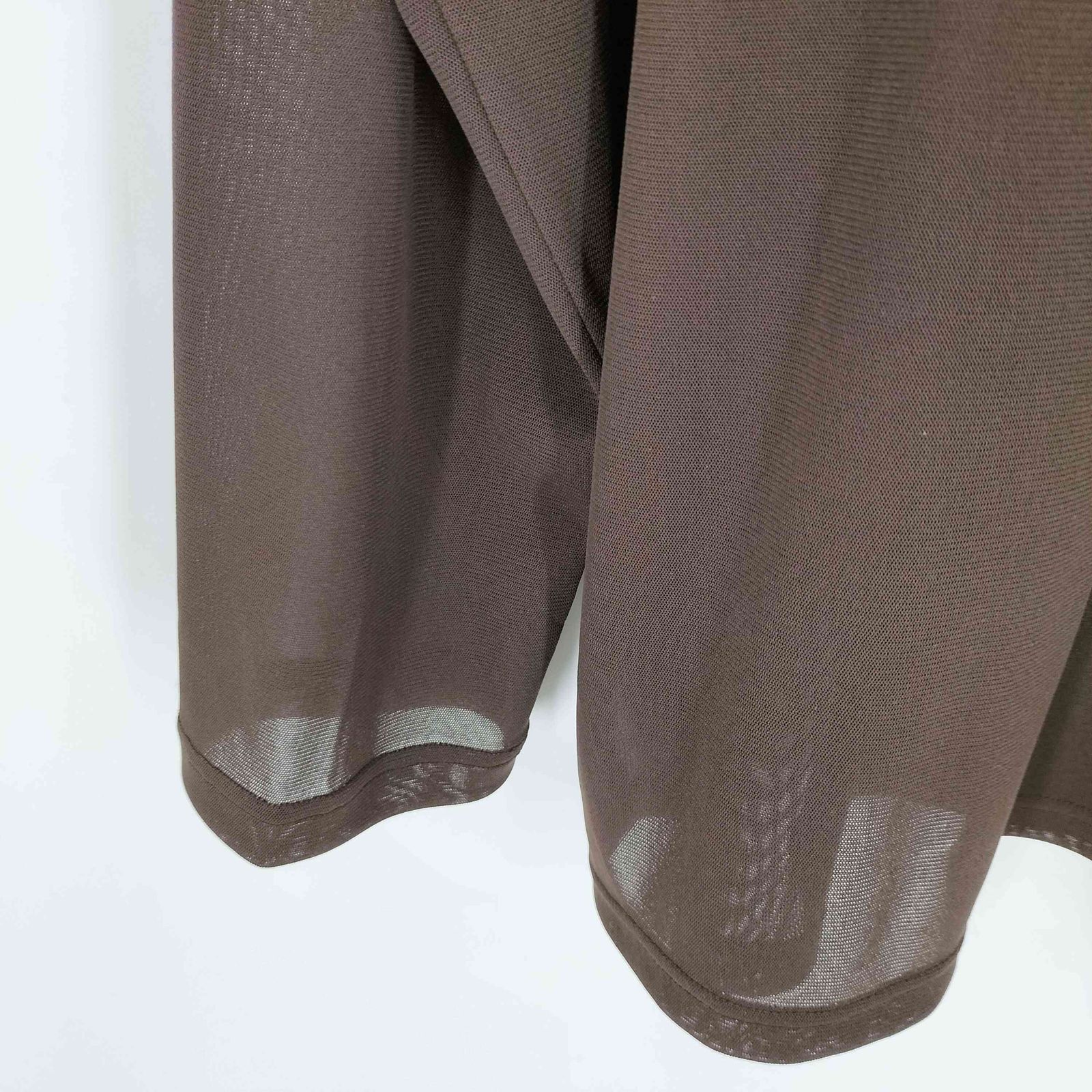 ニードルズ Needles ロングスリーブUネックTポリメッシュ メンズ