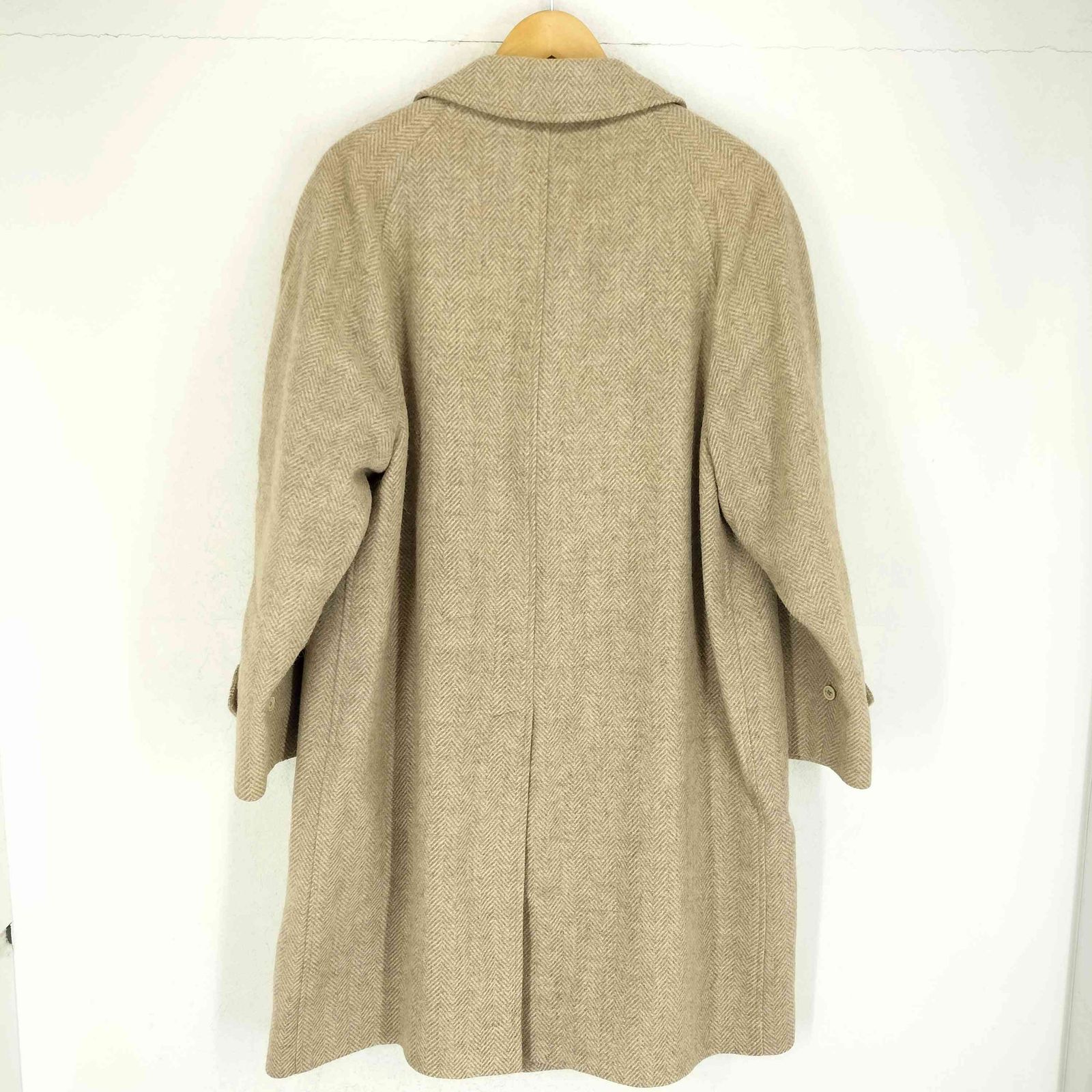 70年代【美品】Burberrys' バーバリーズ　ヘリンボーン　ツイードコート 古着 80～90年代 バーバリー Burberry's SCOTTISH SAXONY