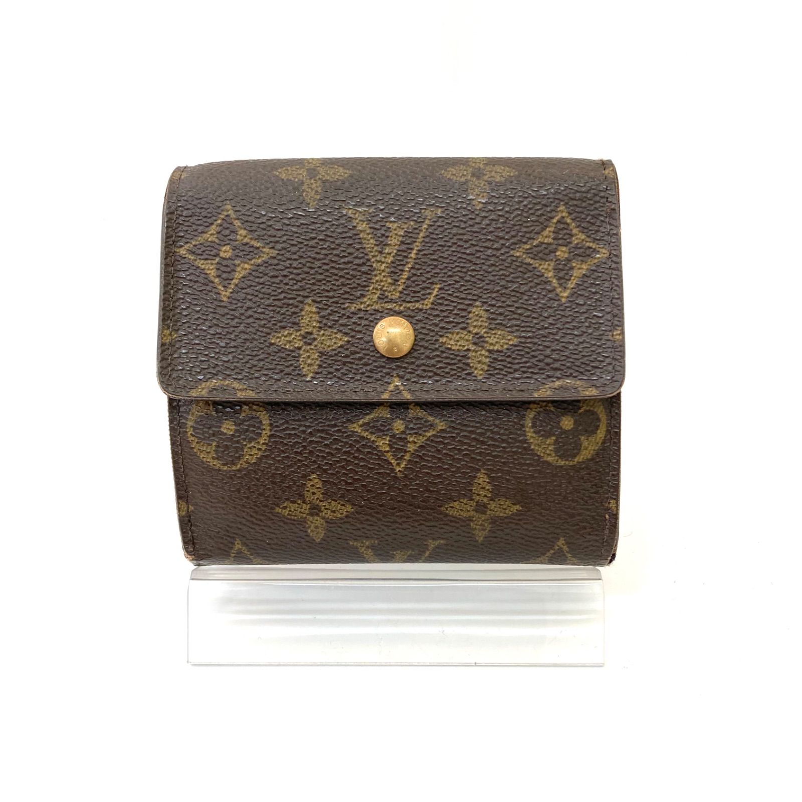 ⭐期間限定セール中⭐【LOUIS VUITTON】ルイヴィトン モノグラム 折り財布 ダブルホック M61652 ポルトモネ ビエ カルトクレディ ★