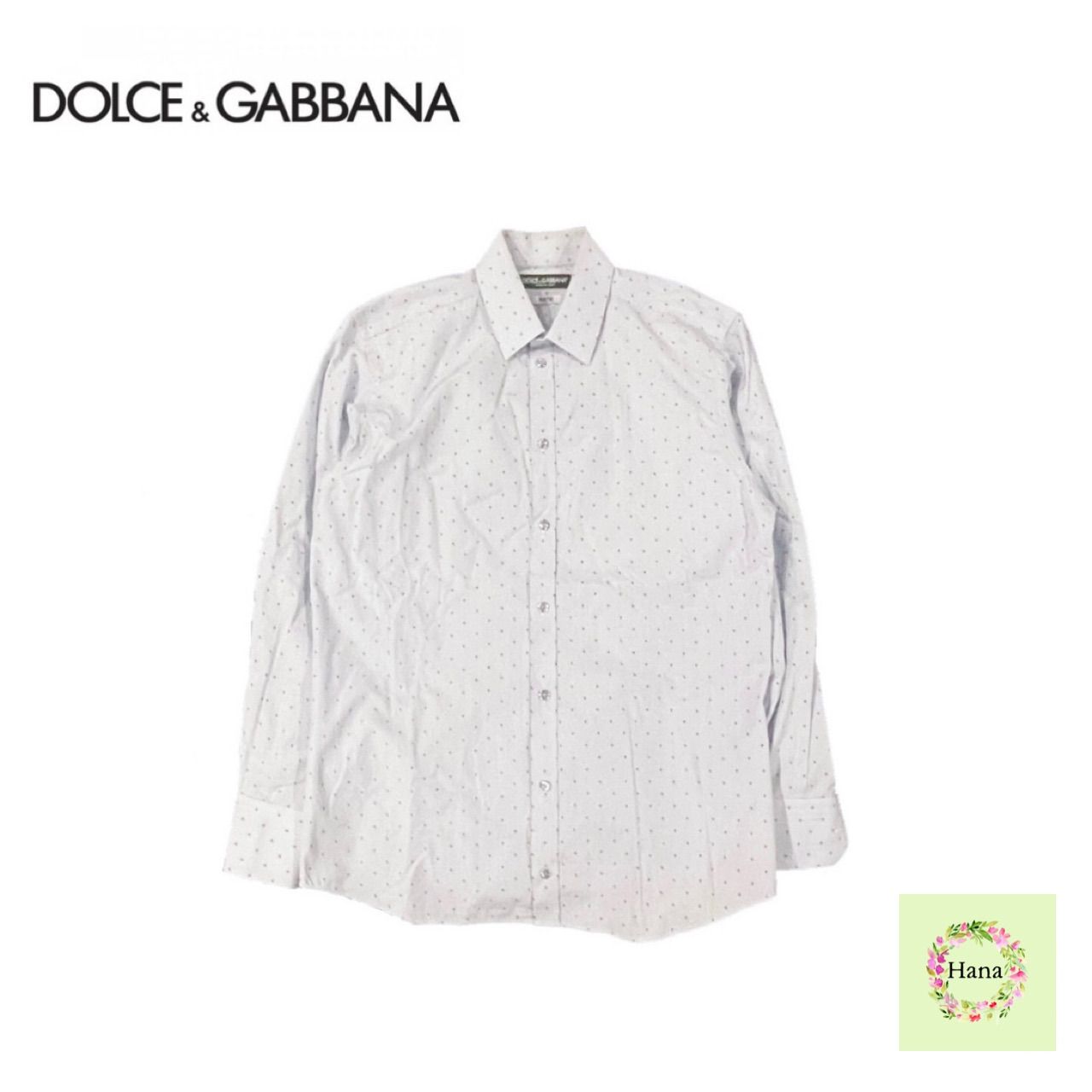 美品】 DOLCE&GABBANA ドルチェ&ガッバーナ ドルガバ ワイシャツ Y