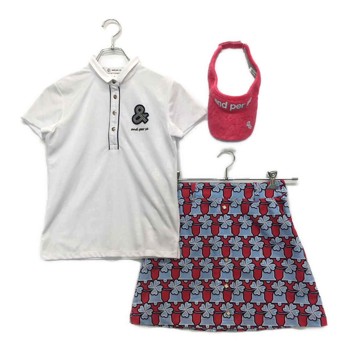 レディース アンパスィ and per se コーディネートセット S 初ラウンド